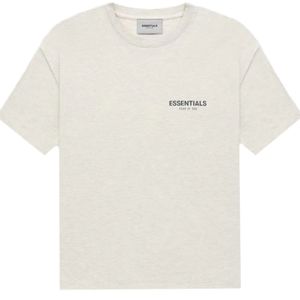 Fear of God Essentials Core Collection T-Shirt Light Heather Oatmeal S NWT
